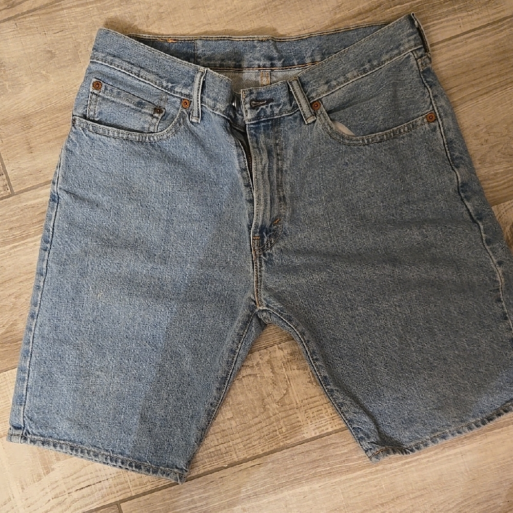 Levi's Light Blue Jean Shorts for Men